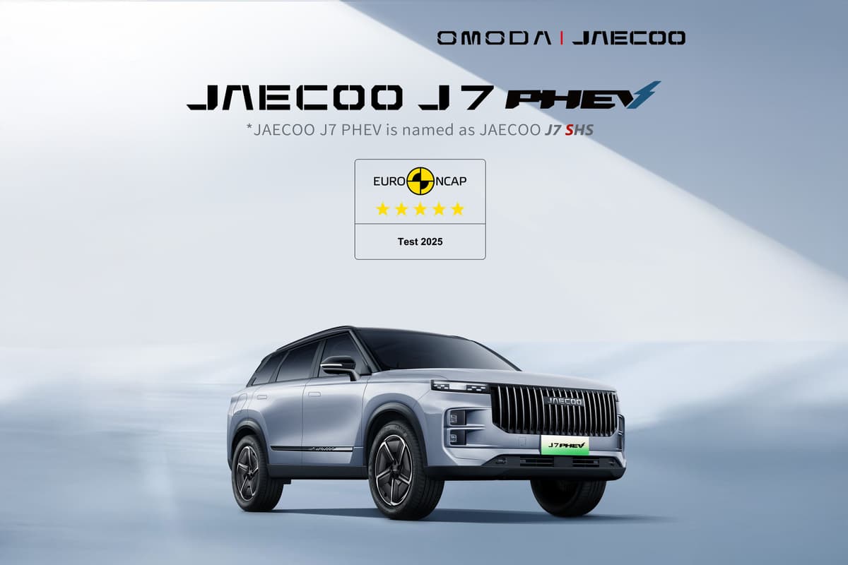 SA-bound JAECOO J7 SHS achieves Euro NCAP five-star crash safety rating